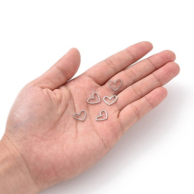 Non-Tarnish 201 Stainless Steel Linking Rings STAS-R111-LA105-01-1