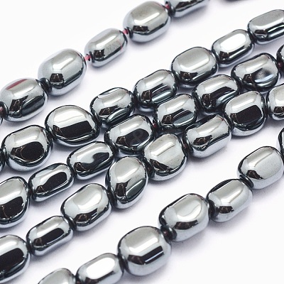 Non-magnetic Synthetic Hematite Beads Strands G-L488-B-15-1