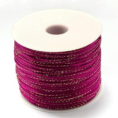 Metallic Stain Beads String Cords NWIR-R024-129-1