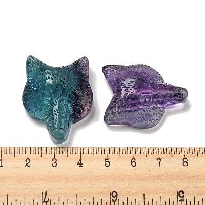 Natural Fluorite Pendants G-M417-07A-1