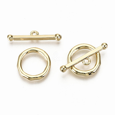 Alloy Toggle Clasps PALLOY-T075-16LG-NR-1