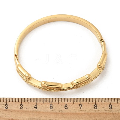 Ion Plating(IP) 304 Stainless Steel Bangles for Women BJEW-Z080-03G-1