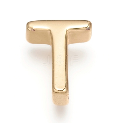 Brass Charms X-ZIRC-I037-01T-G-1
