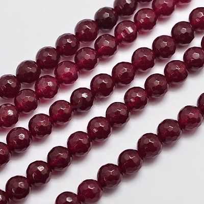 Natural Malaysia Jade Bead Strands G-A147-8mm-A09-1