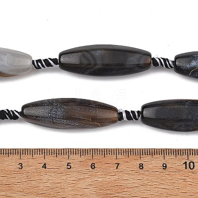 Natural Fire Crackle Agate Beads Strands GG-T001-01B-1