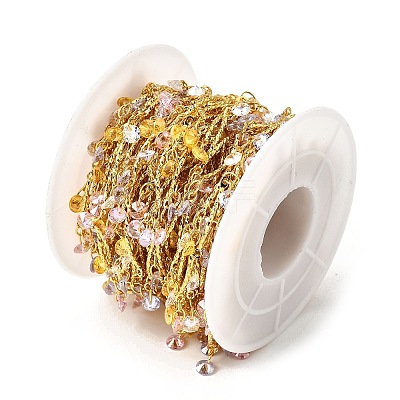 Brass Flat Round Bar Link Chains CHS-H112-17G-1