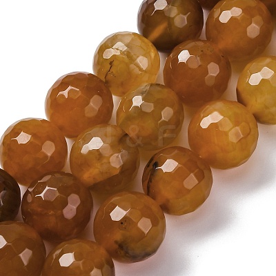 Natural Dragon Veins Agate(Dyed & Heated) Beads Strands G-K390-A03-01-1