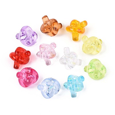 Transparent Acrylic Beads TACR-T030-03M-1