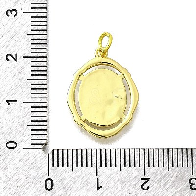 Brass Pendants KK-C088-01G-21-1