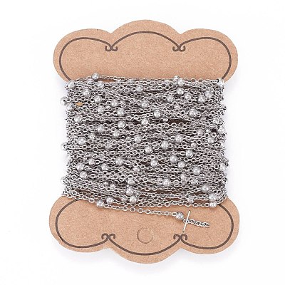 Tarnish Resistant 304 Stainless Steel Cable Chains CHS-L017-11B-1