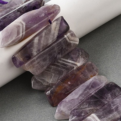 Natural Amethyst Beads Strands G-S386-D16-1