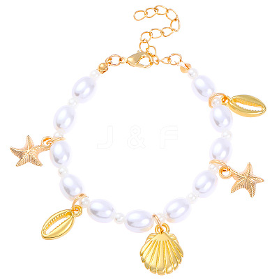 Alloy Charm Bracelets WG0FACA-01-1