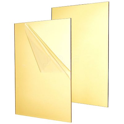 2 Sheets Rectangle Acrylic Sheet AJEW-BC0011-38B-1