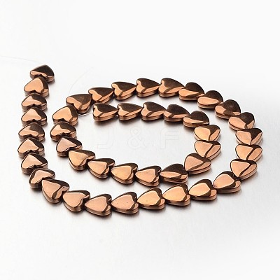Electroplate Non-magnetic Synthetic Hematite Bead Strands G-F300-22C-08-1