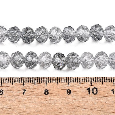 Transparent Glass Beads Strands GLAA-T023-6mm-A09-1