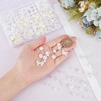 ABS Plastic Imitation Pearl Beads KY-GO0001-05-1
