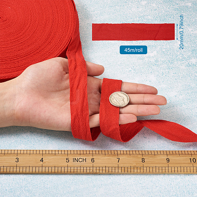 Cotton Twill Tape Ribbons OCOR-TAC0008-24B-1