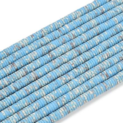 Dyed Synthetic Imperial Jasper Beads Strands G-A272-C06-02-1