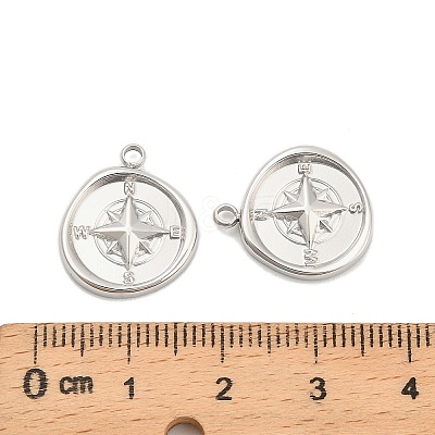 304 Stainless Steel Pendants X-STAS-D384-12P-1