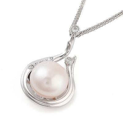 925 Sterling Silver Necklaces STER-Z009-12P-1