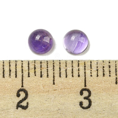 Natural Amethyst Cabochons G-H309-03-38-1