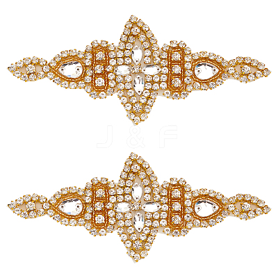 Alloy Rhinestone Ornmament Accessories DIY-WH0021-82G-1