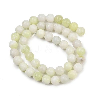 Natural New Jade Beads Strands G-K354-A01-01-1