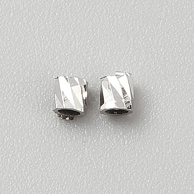 925 Sterling Silver Tube Beads STER-WH0004-060B-P-1