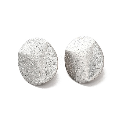 Non-Tarnish 304 Stainless Steel Stud Earrings Findings X-STAS-B041-04P-1