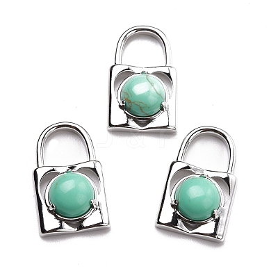 Natural & Synthetic Gemstone Pendants G-I321-08P-1