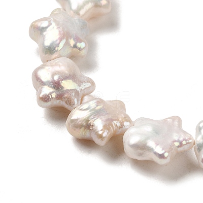 Natural Keshi Pearl Beads Strands PEAR-E016-004-1