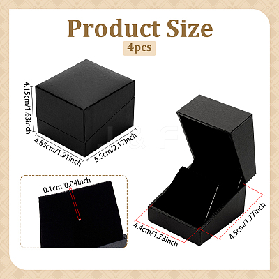 Paper Brooch/Badge Storage Boxes CON-WH0107-41C-1