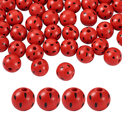 Natural Wooden Beads WOOD-TAC0010-03A-1