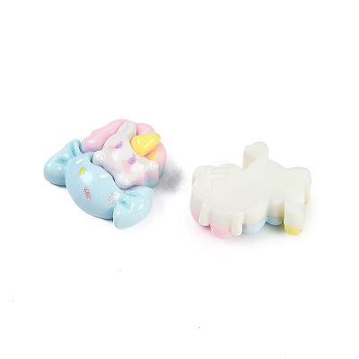 Resin Cabochons RESI-H166-07-1
