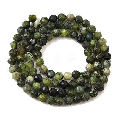 Natural Canadian Jade Beads Strands G-G259-D01-4mm-1