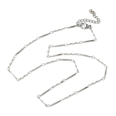 304 Stainless Steel Necklaces NJEW-JN05265-1