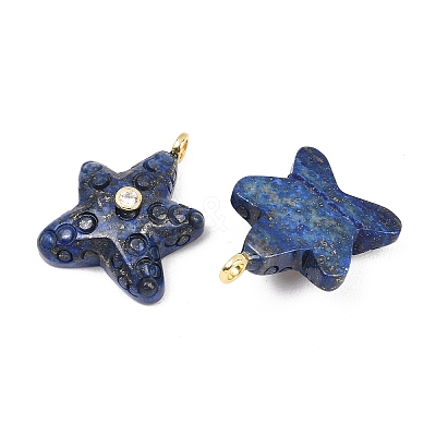 Dyed Natural Lapis Lazuli Pendants X-G-H353-01G-05-1