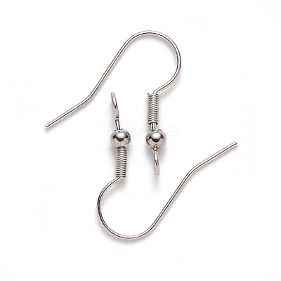 Tarnish Resistant 304 Stainless Steel Earring Hooks STAS-S111-003-1