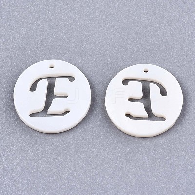 Natural Freshwater Shell Charms SHEL-S276-119E-1
