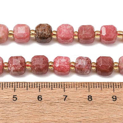 Natural Thulite Beads Strands GG-CBAC972-A19-01-1