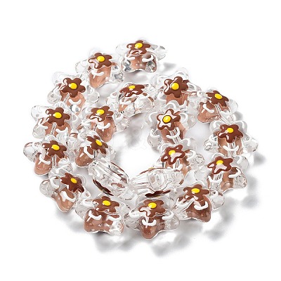 Transparent Glass Beads GLAA-H028-01B-1