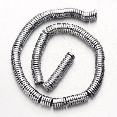 Electroplate Non-magnetic Synthetic Hematite Beads Strands G-F300-17B-01-1