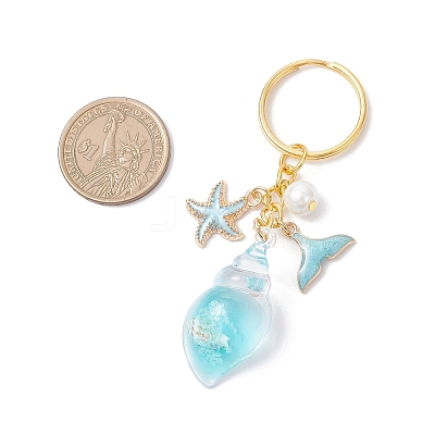 Luminous Transparent Acrylic Keychains KEYC-JKC01357-03-1