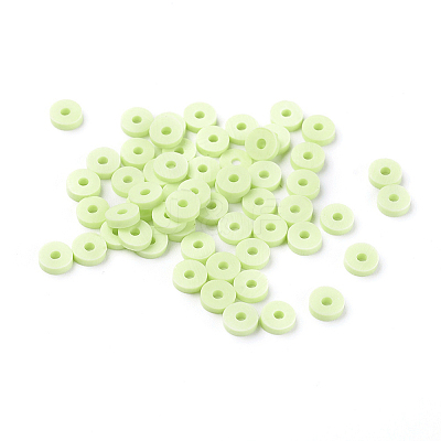 Handmade Polymer Clay Beads CLAY-R067-4.0mm-B24-1