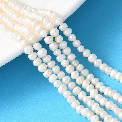 Natural Cultured Freshwater Pearl Beads Strands PEAR-I007-07L-06-1