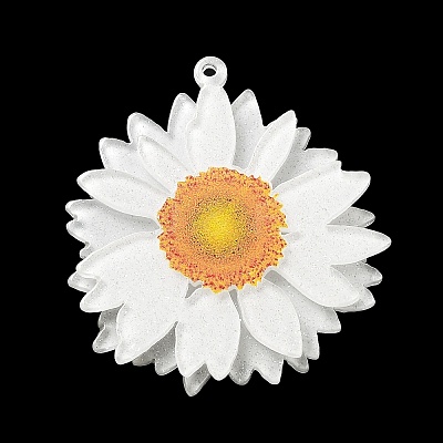 Printed Transparent Acrylic Pendants SACR-P029-B01-1