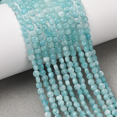 Natural Amazonite Beads Strands GG-CBA9631-D04-01-1