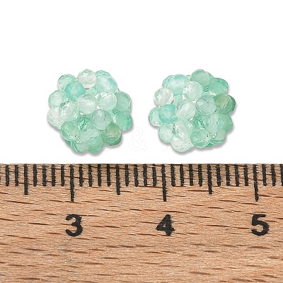 Natural Agate(Dyed & Heated) Woven Beads GG-CBA2E9C-F13-01B-1