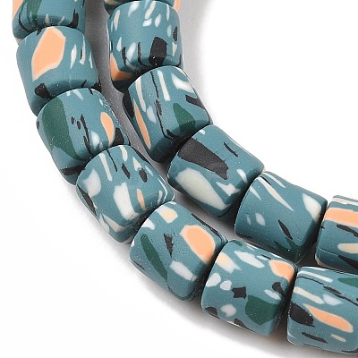 Handmade Polymer Clay Beads Strand X-CLAY-Z002-01Q-1