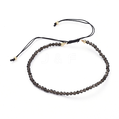 Braided Bead Bracelets BJEW-JB04917-06-1